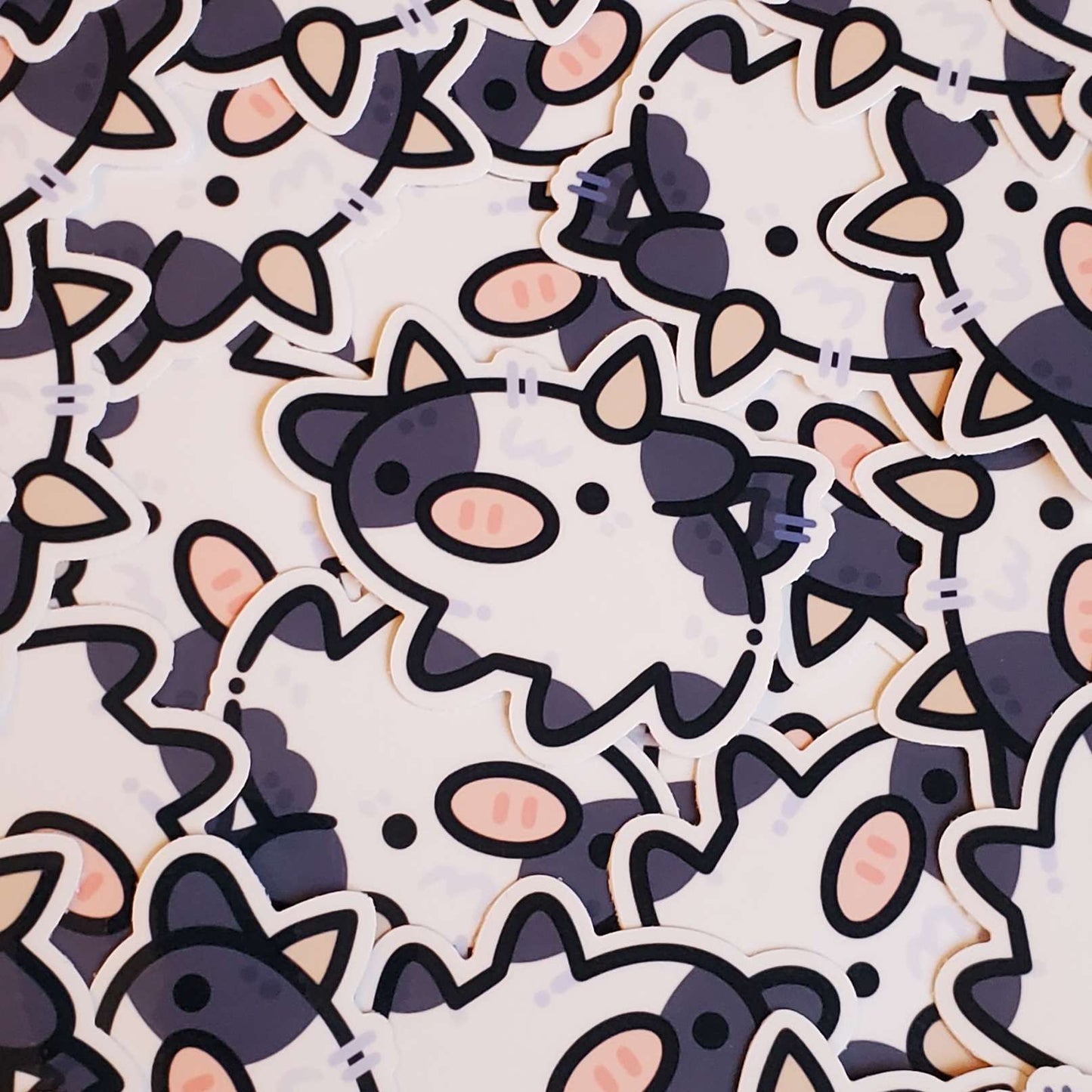 Farm Animal Sticker Pack - Sheep, Pig, Cow, & Chicken