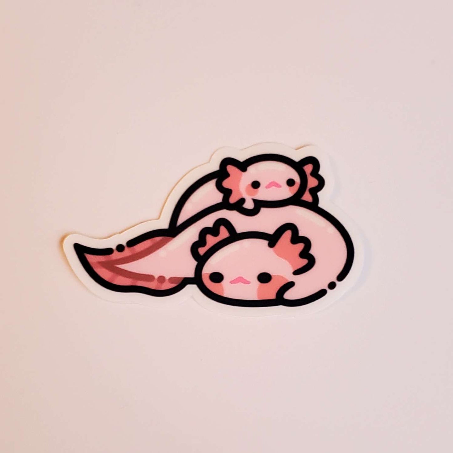 Axolotl Baby Clear Sticker