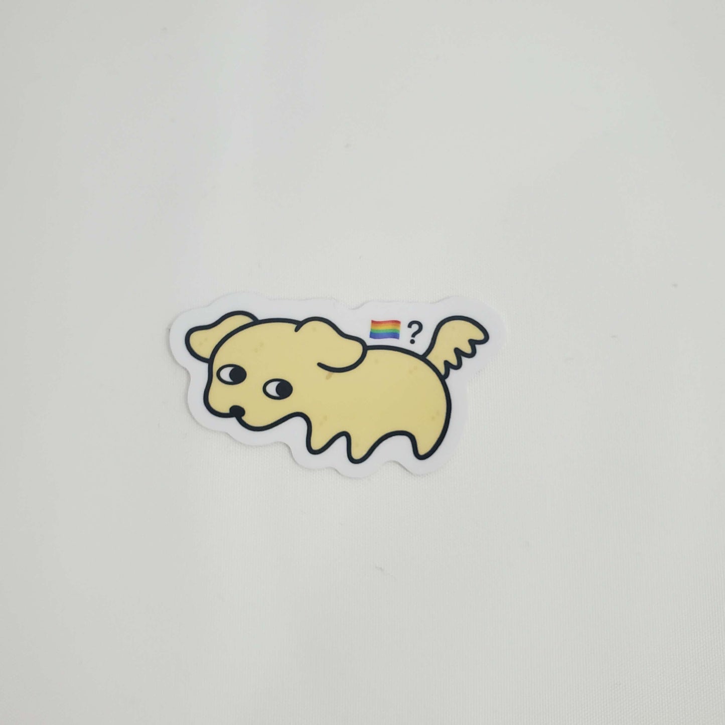 Gay? Dog Sticker