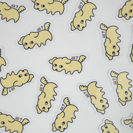 Gay? Dog Sticker