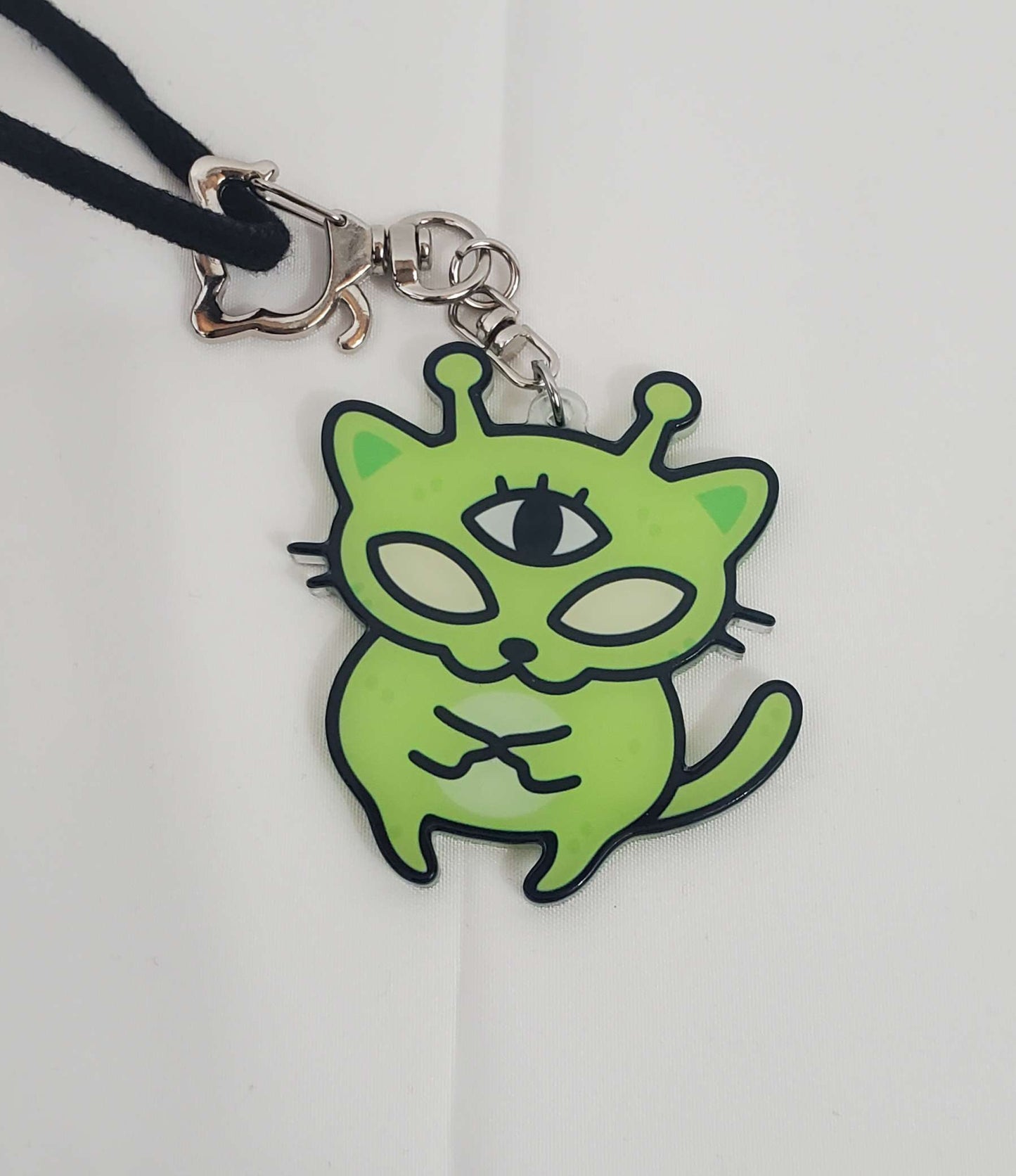 Space Cat Keychain