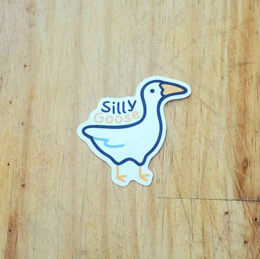 Silly Goose Sticker