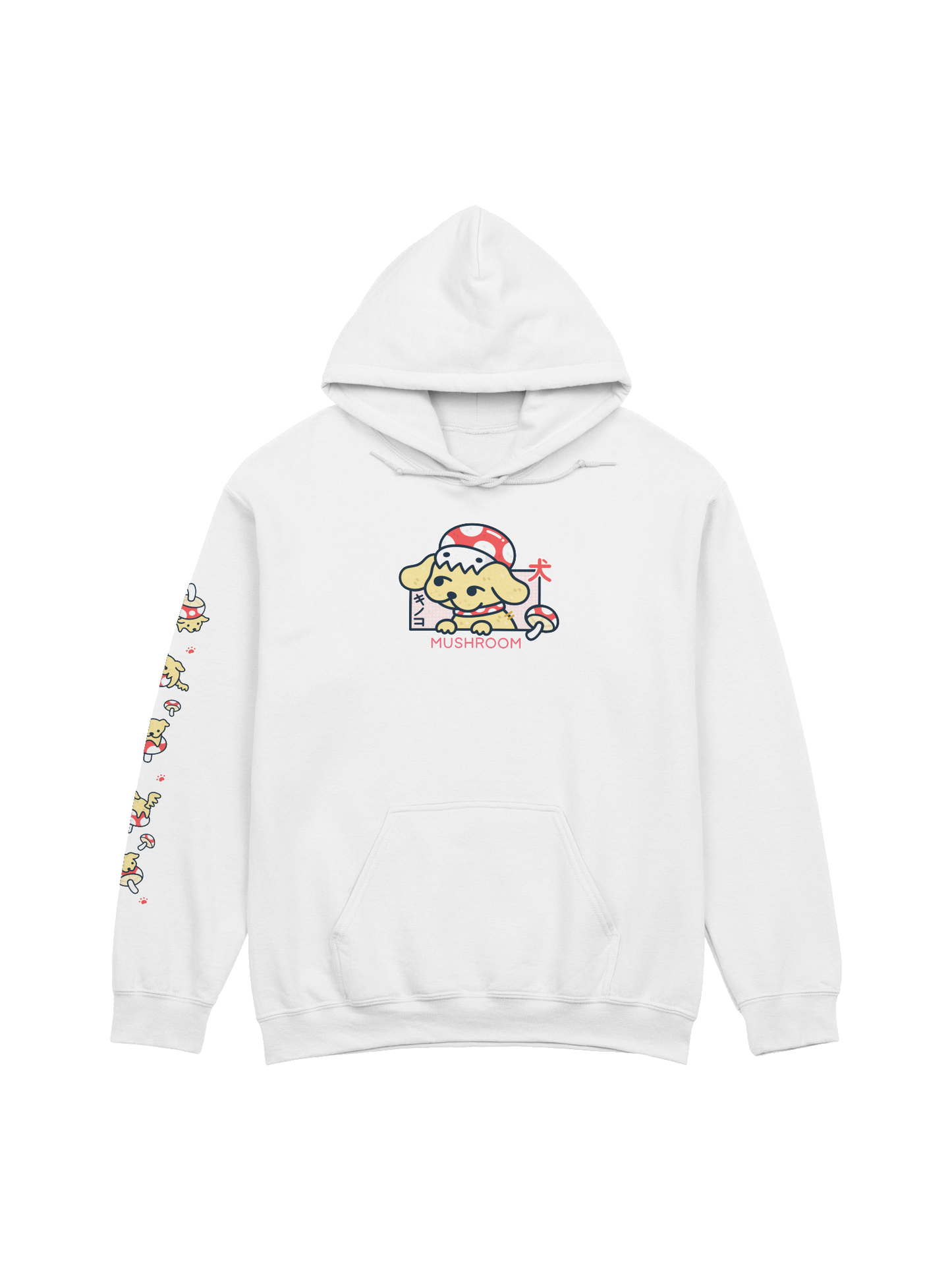 Mushroom Dog Hoodie