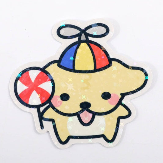 Cute Silly Suni Glitter Sticker