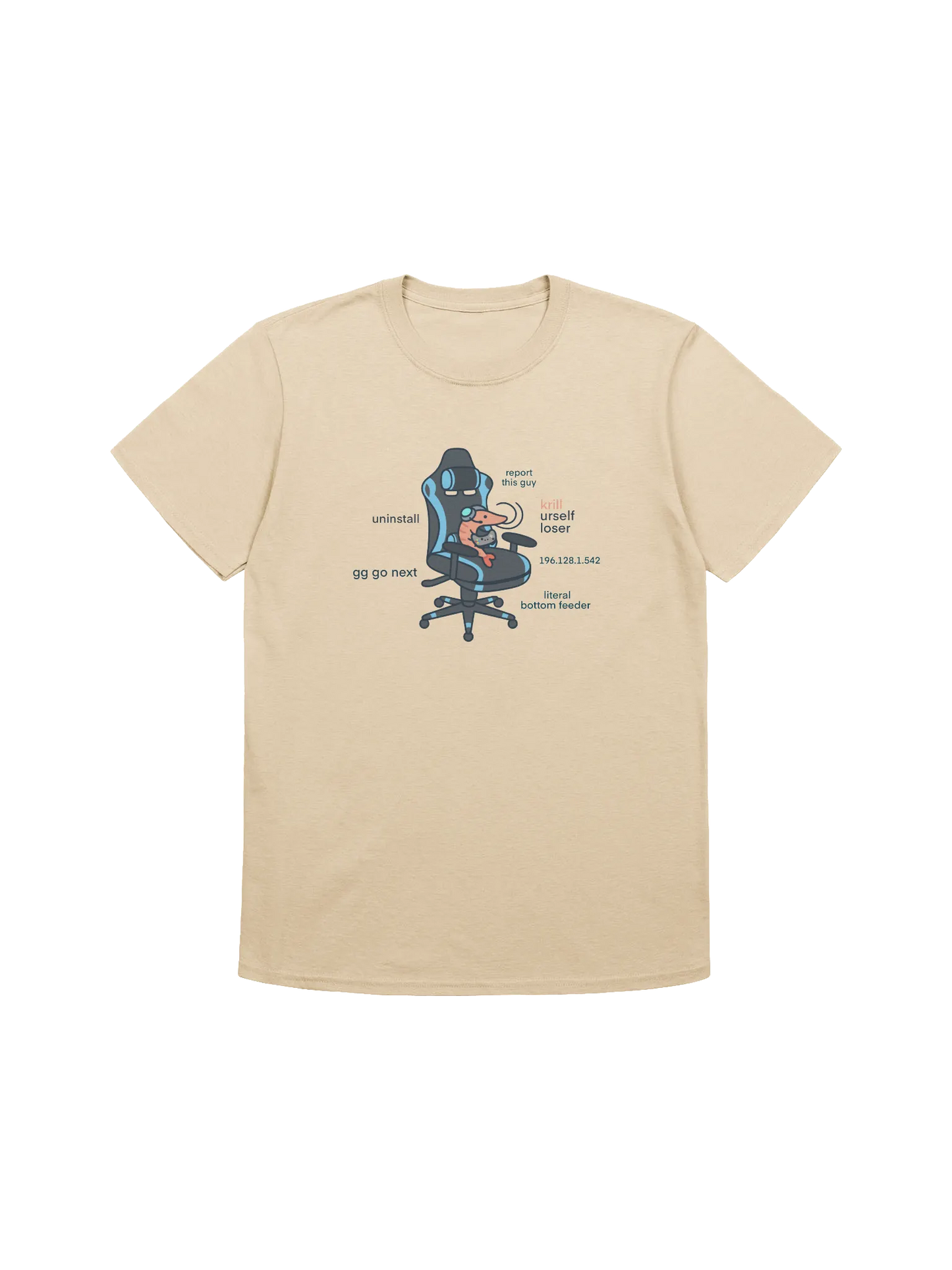 Gamer Shrimp Shirt