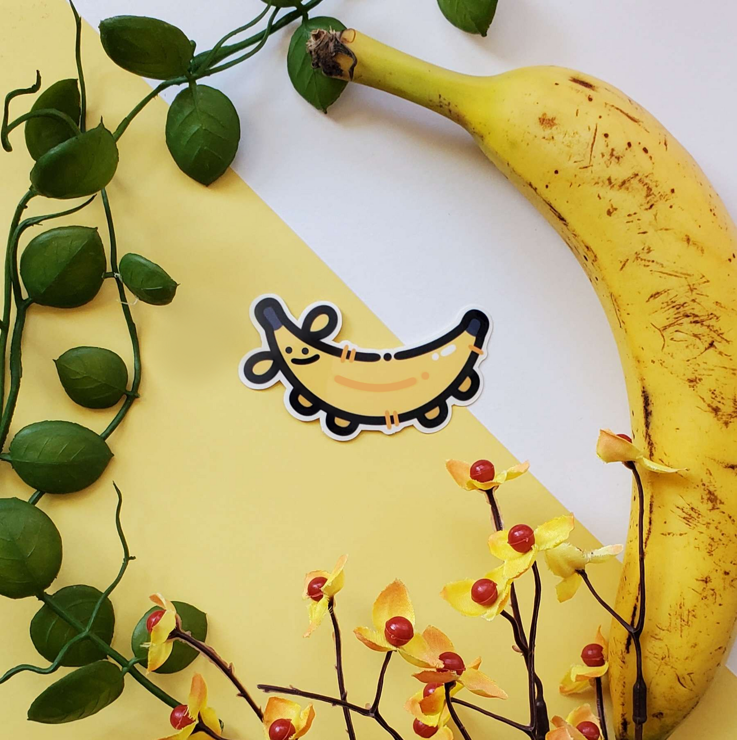 Banana Dog Sticker