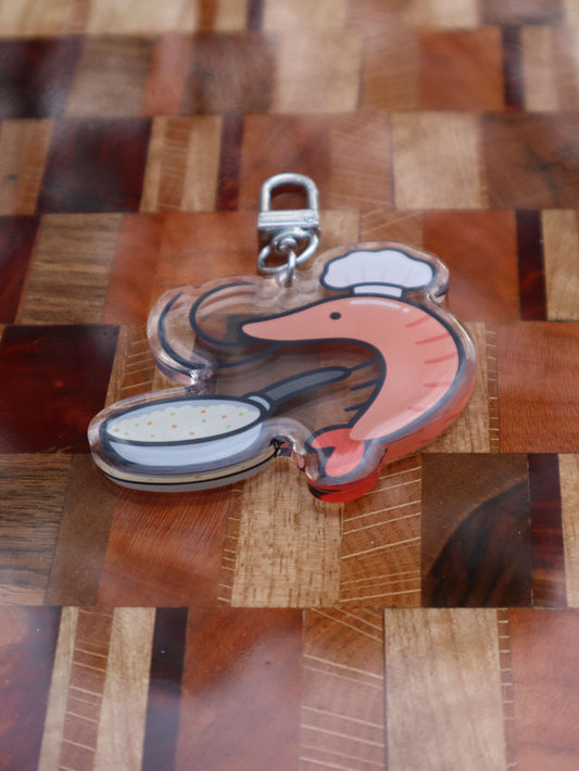 Shrimp Fried Rice Keychain