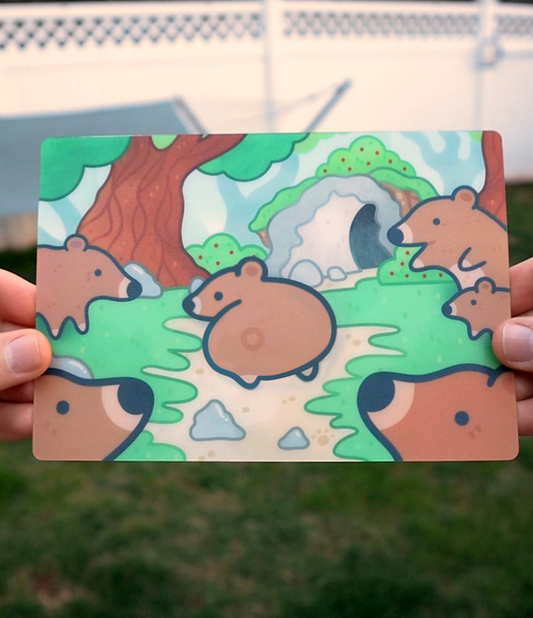 Bear Twerk Lenticular Print