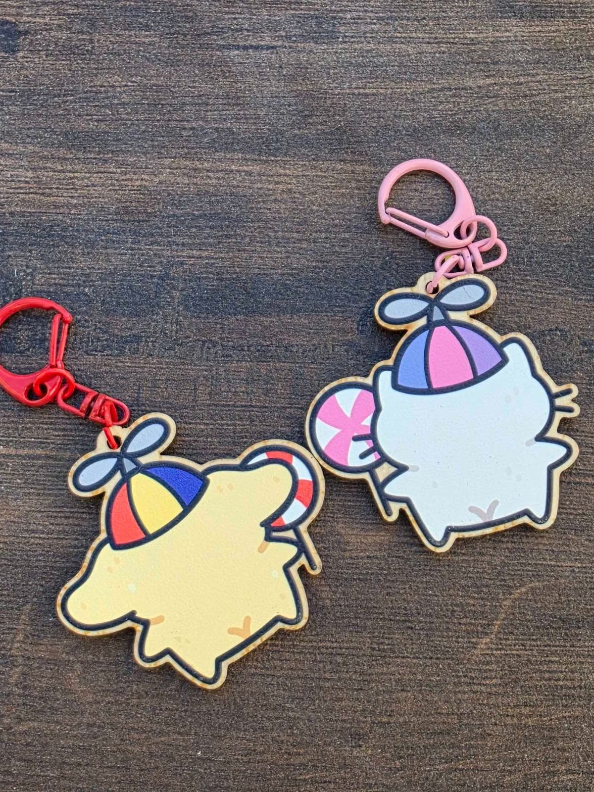 Silly Suni & Luna Sticker/Keychain Bundle