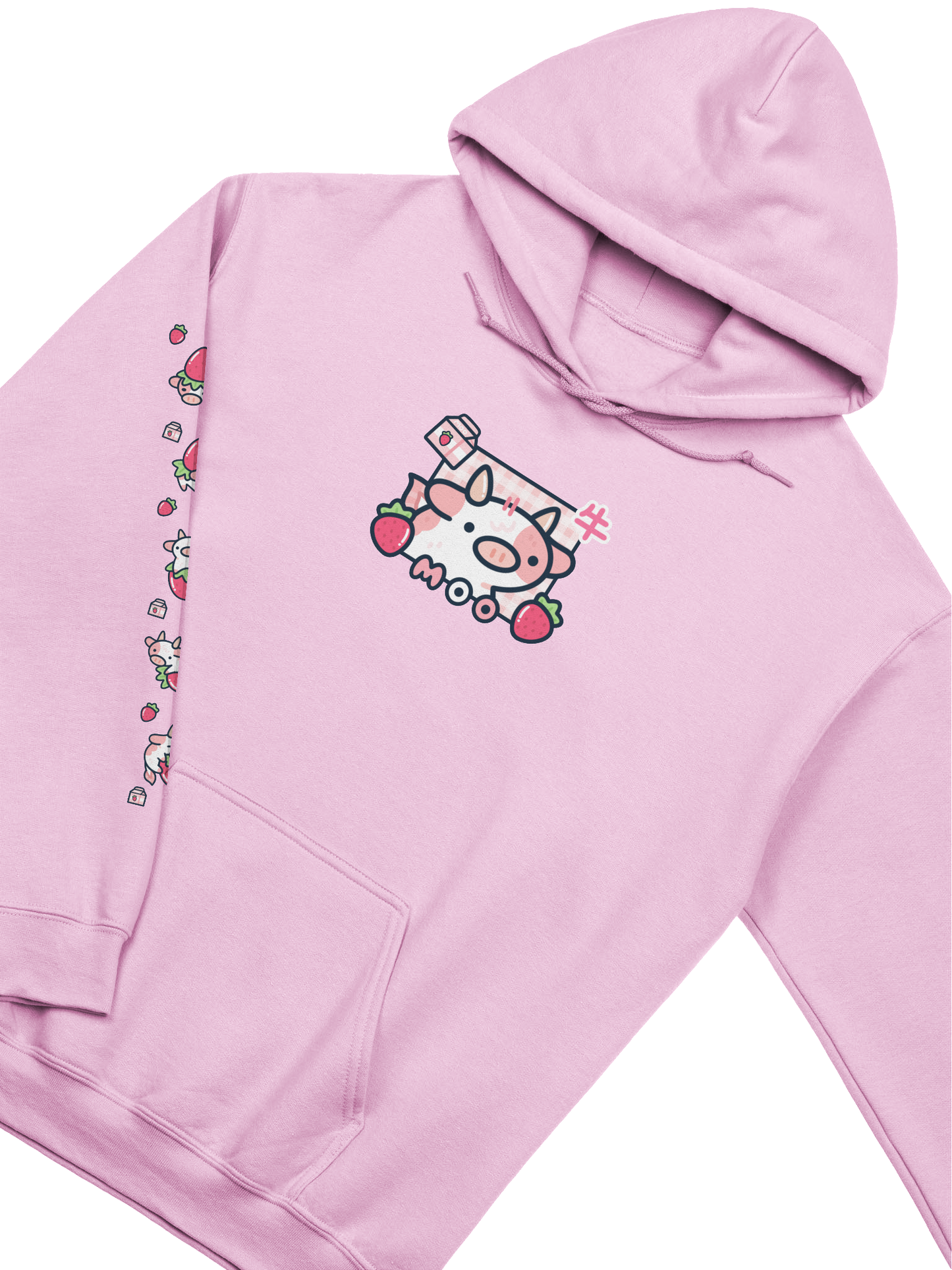 Strawberry Cow Hoodie