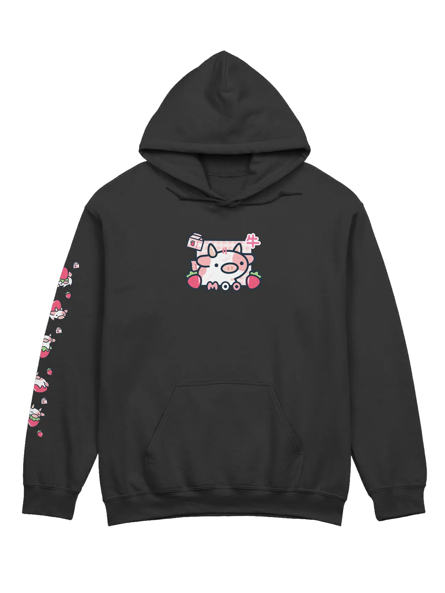 Strawberry Cow Hoodie