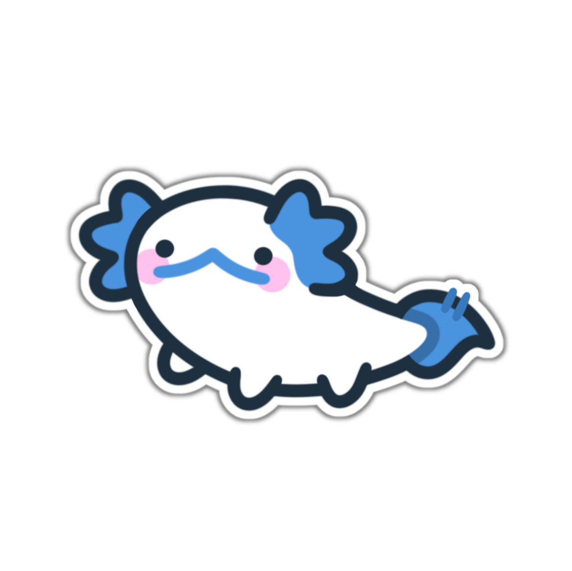 Axolotl Friend Sticker