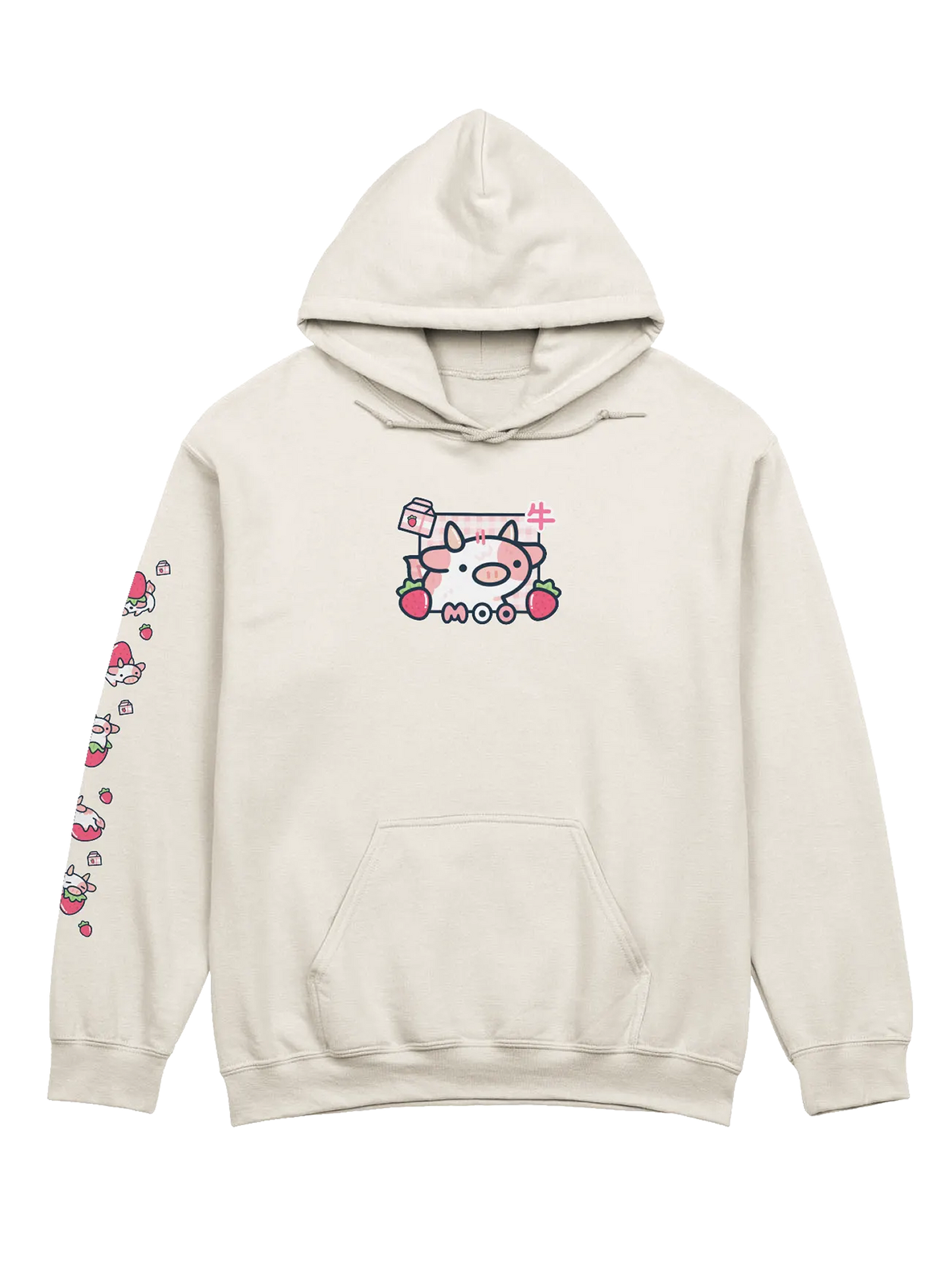 Strawberry Cow Hoodie