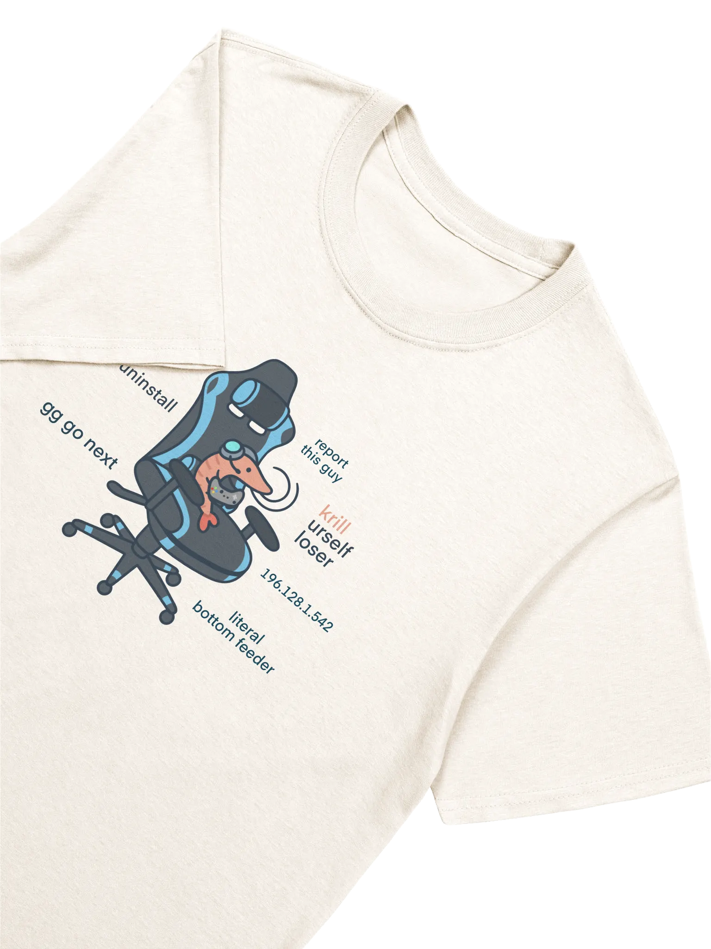 Gamer Shrimp Shirt