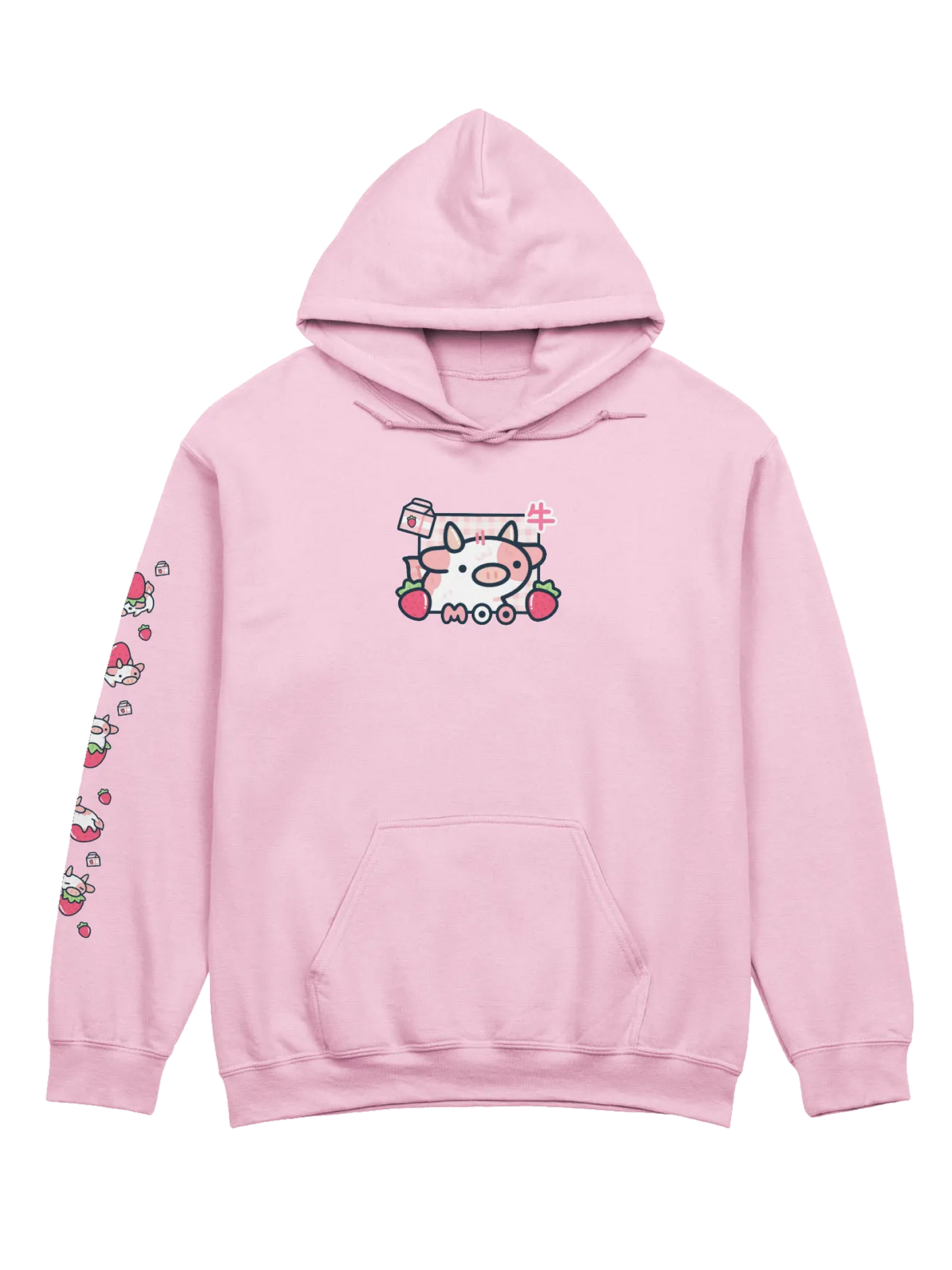Strawberry Cow Hoodie