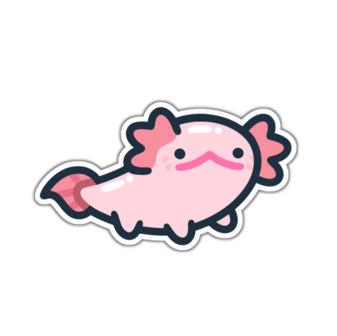 Axolotl Friend Sticker
