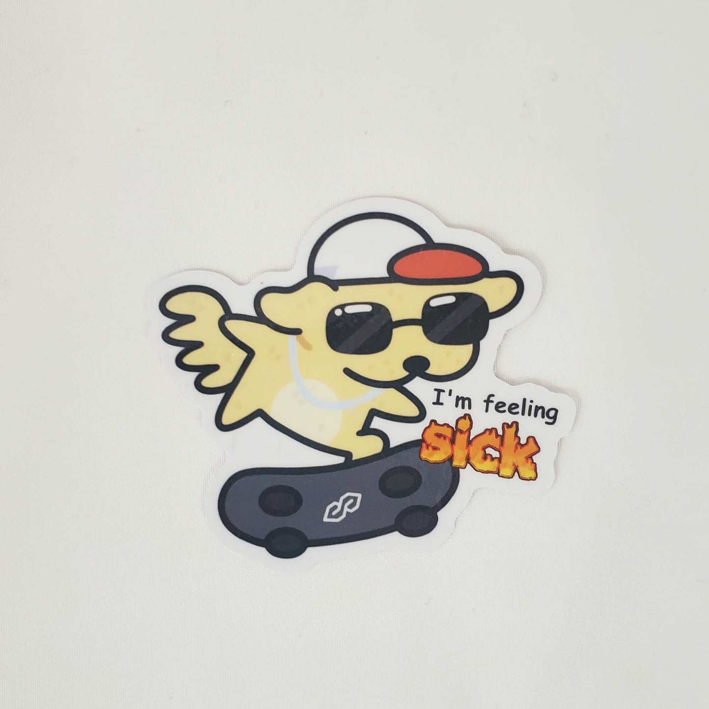SICK DOG STICKER
