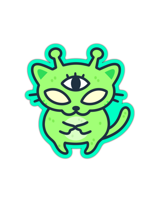 Space Cat Sticker