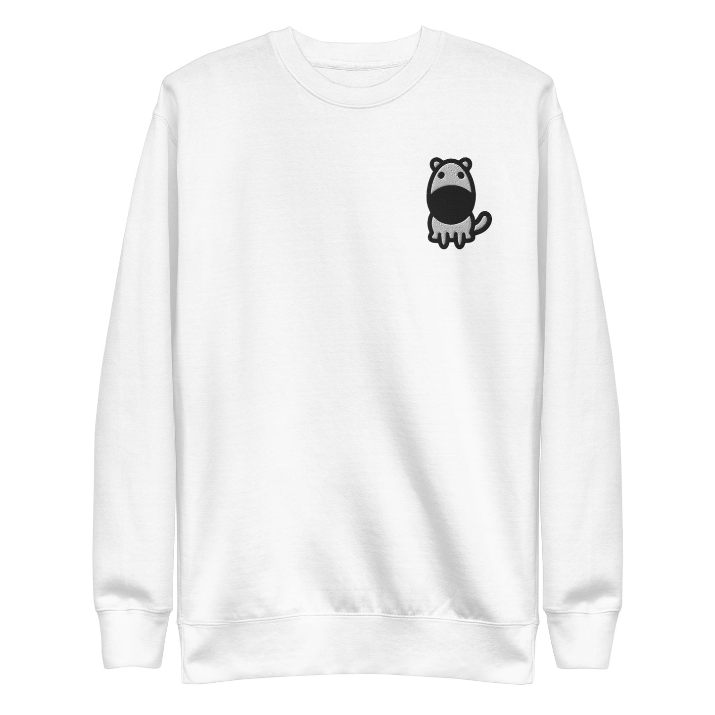 Dog Sniff Embroidered Sweatshirt