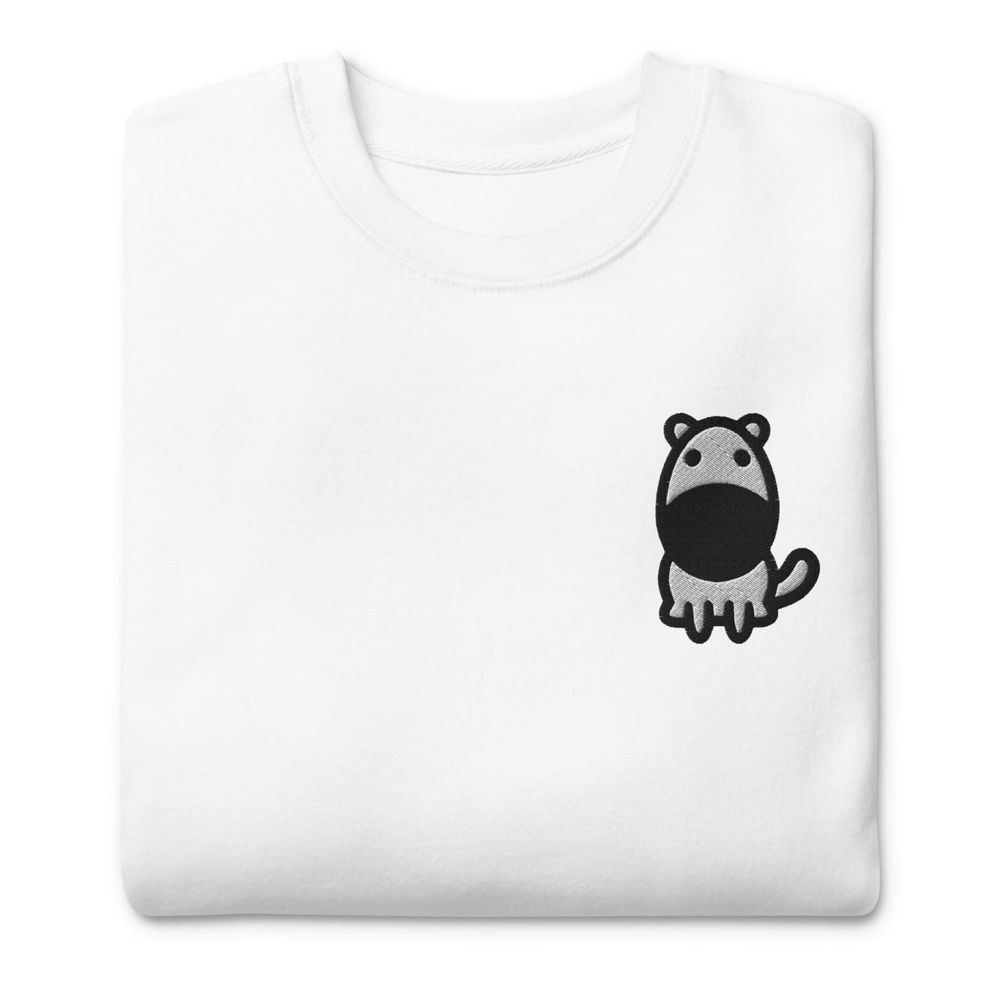 Dog Sniff Embroidered Sweatshirt