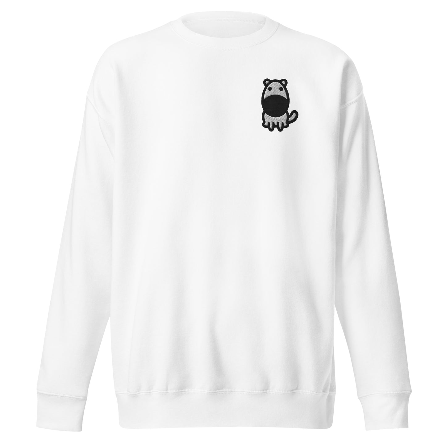 Dog Sniff Embroidered Sweatshirt