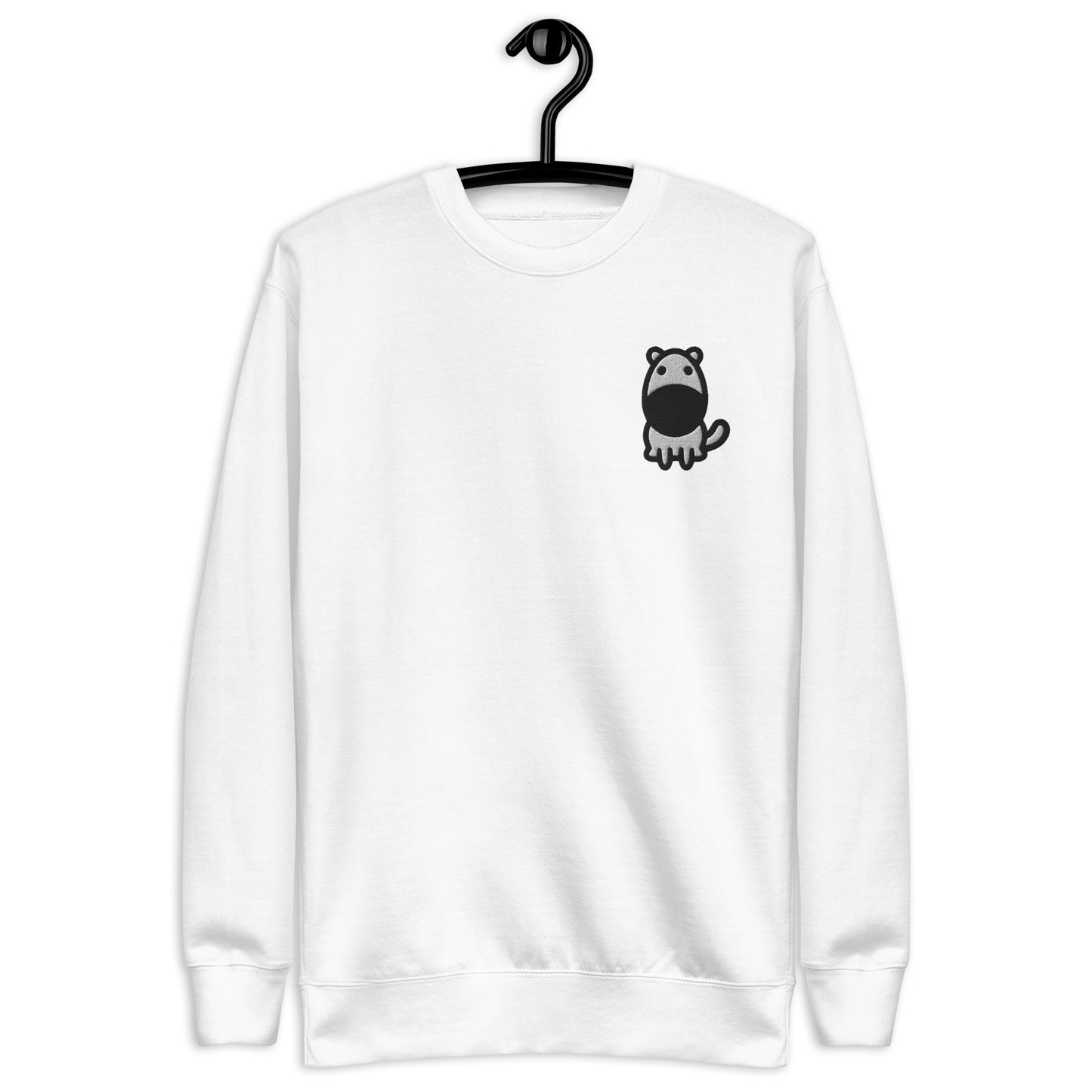 Dog Sniff Embroidered Sweatshirt