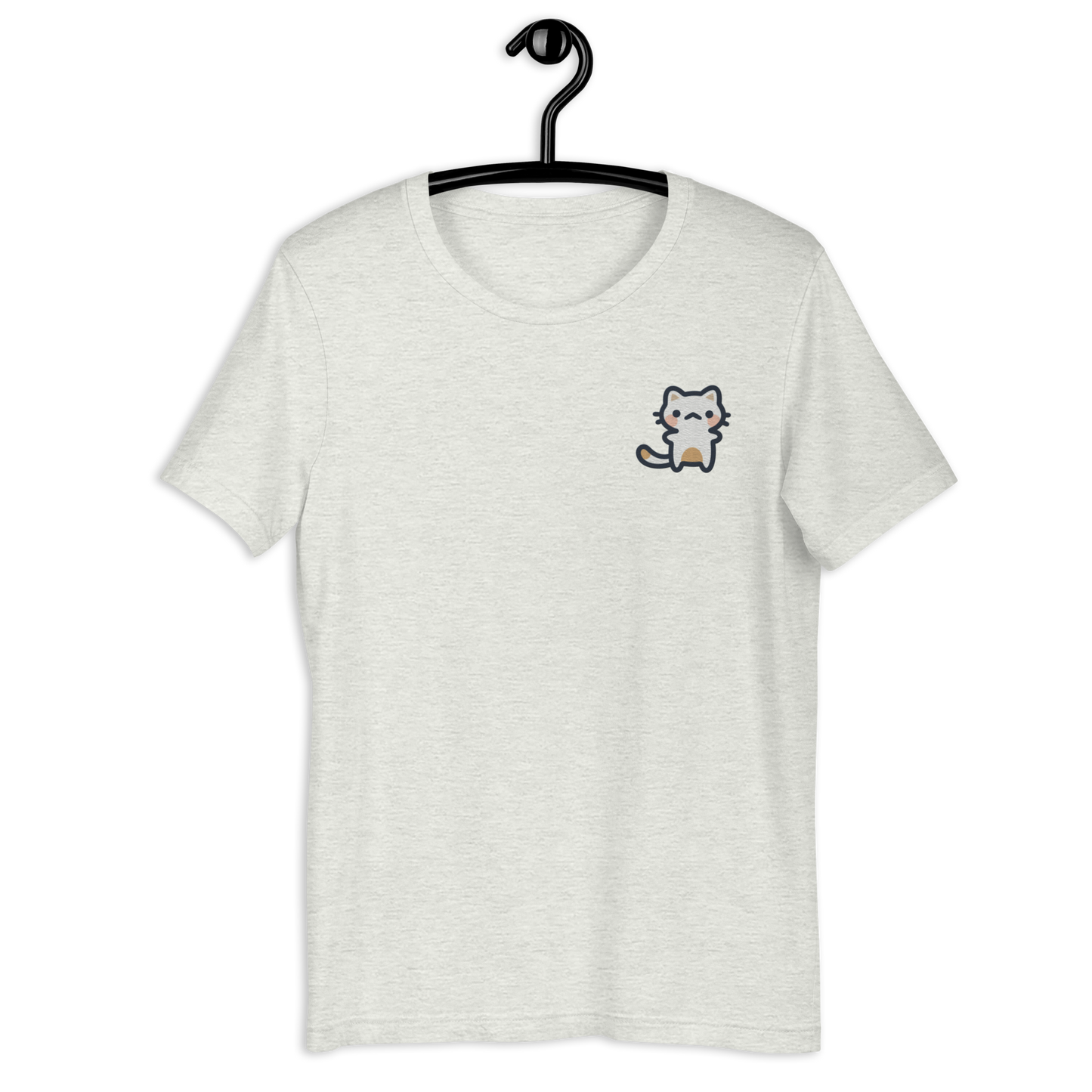 Cat Embroidered T-Shirt