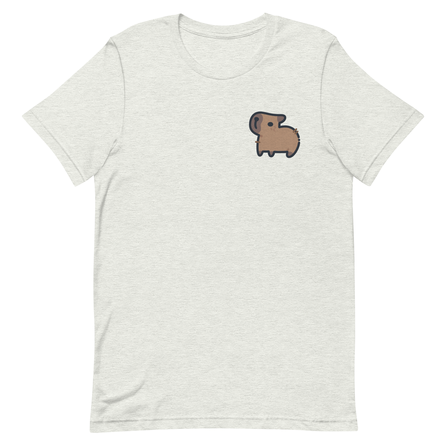 Capybara Embroidered T-Shirt