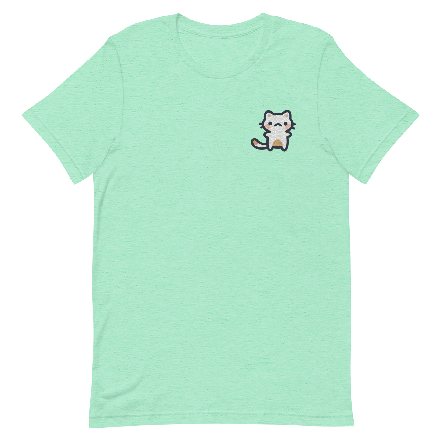 Cat Embroidered T-Shirt