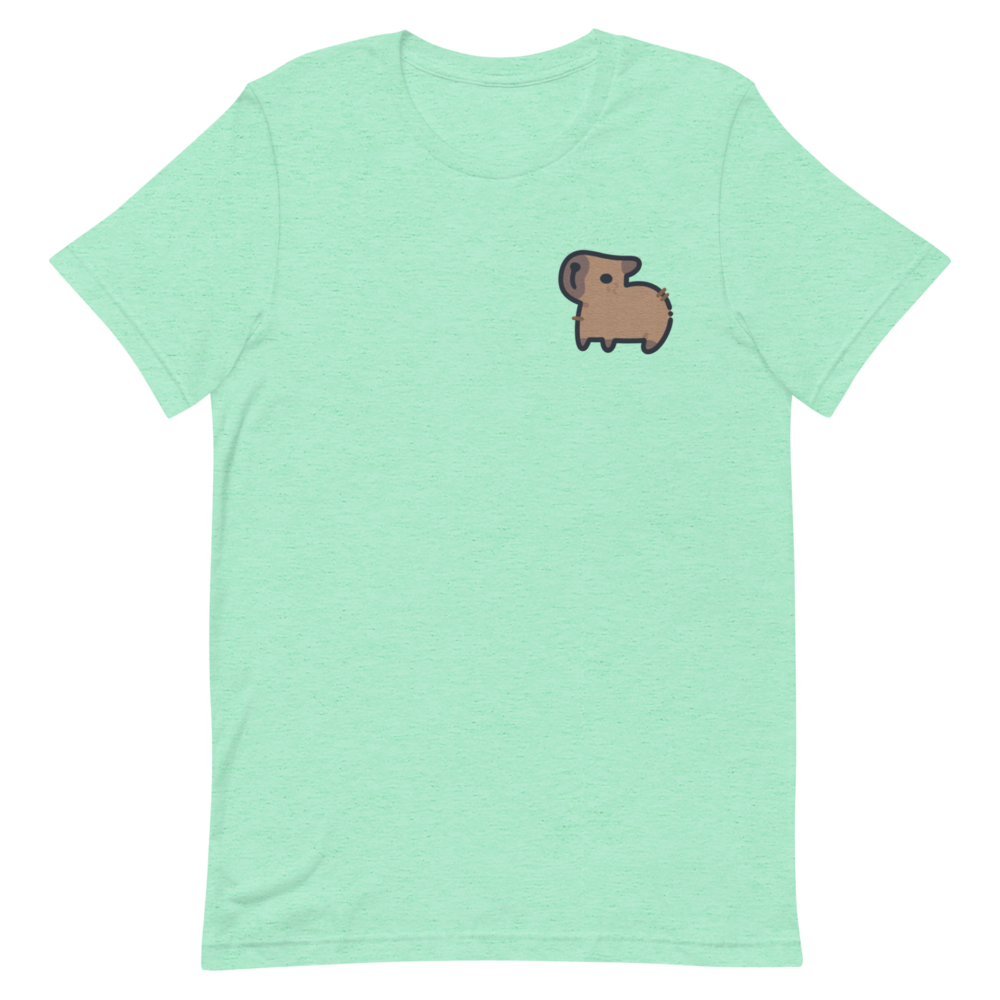 Capybara Embroidered T-Shirt