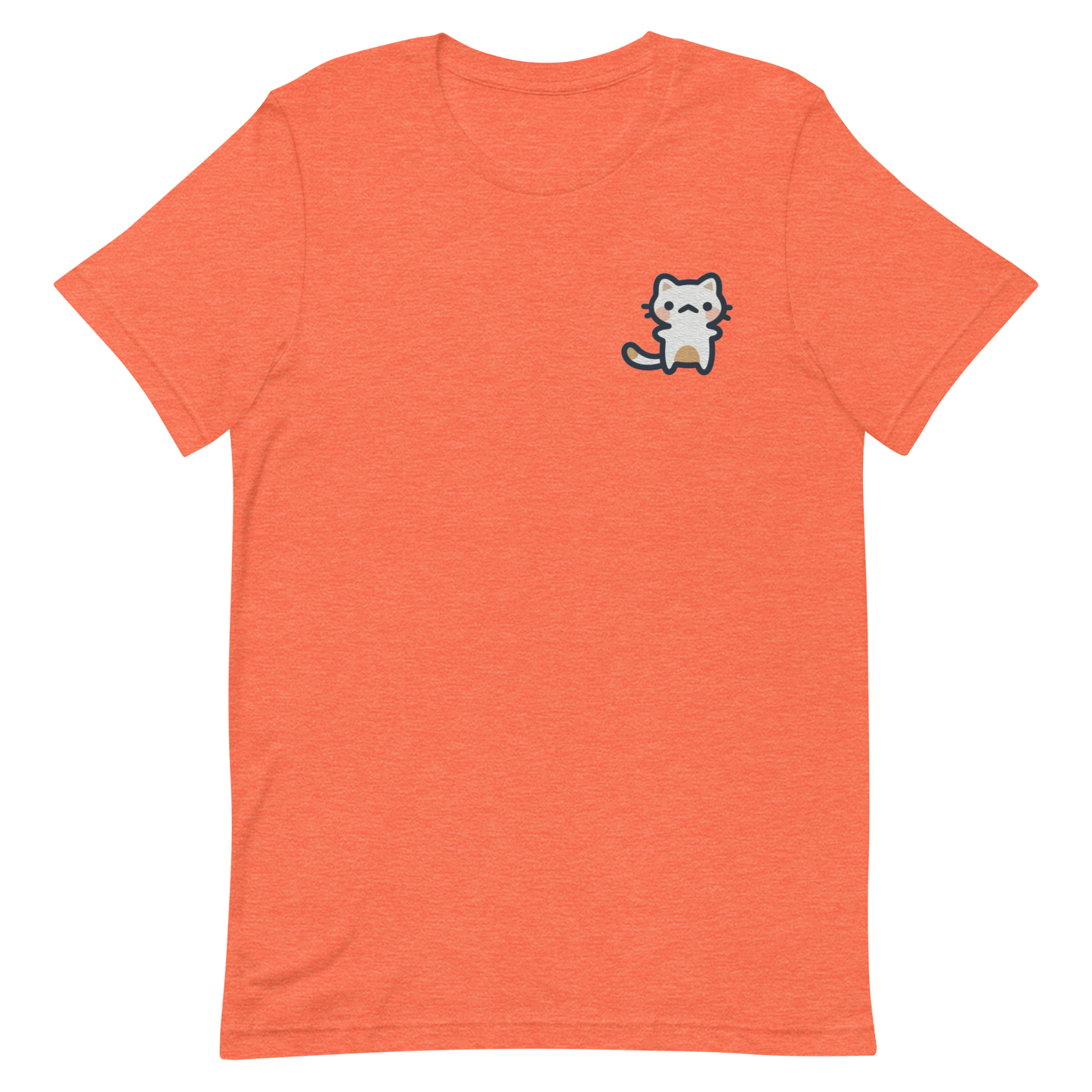 Cat Embroidered T-Shirt