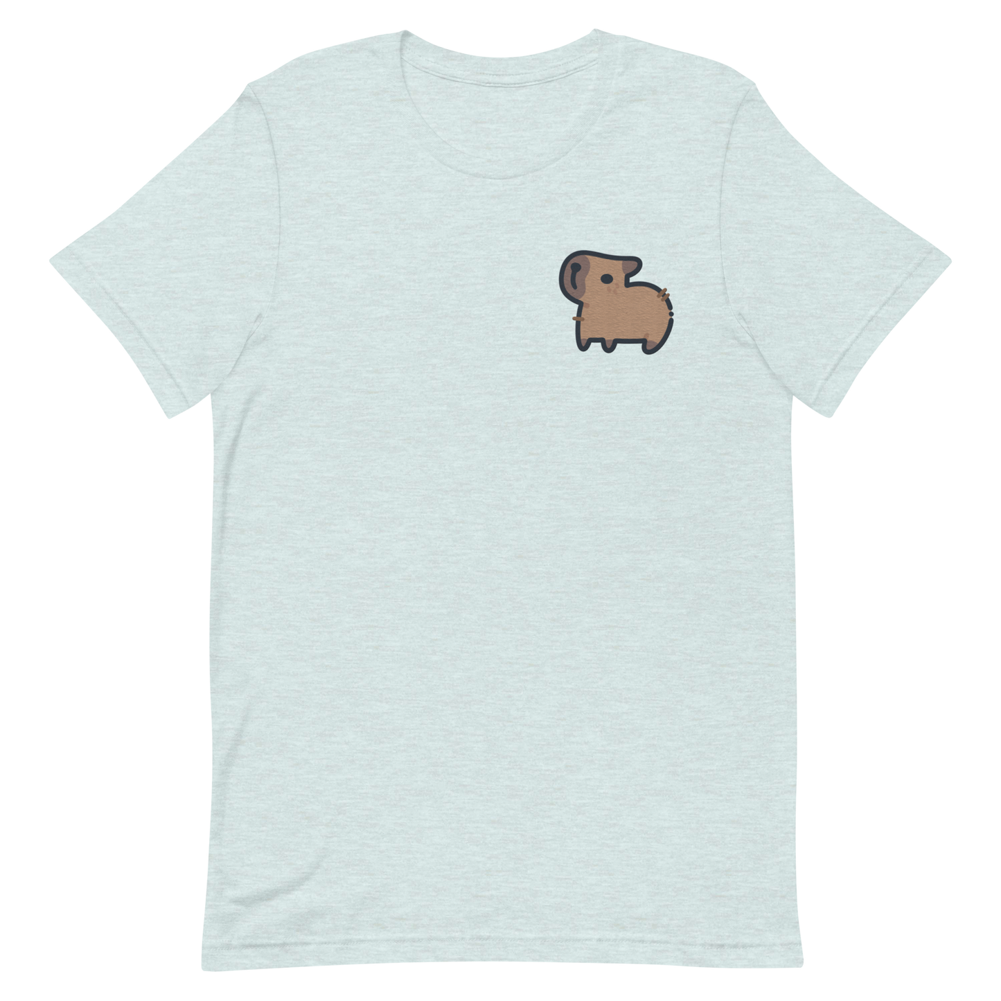 Capybara Embroidered T-Shirt