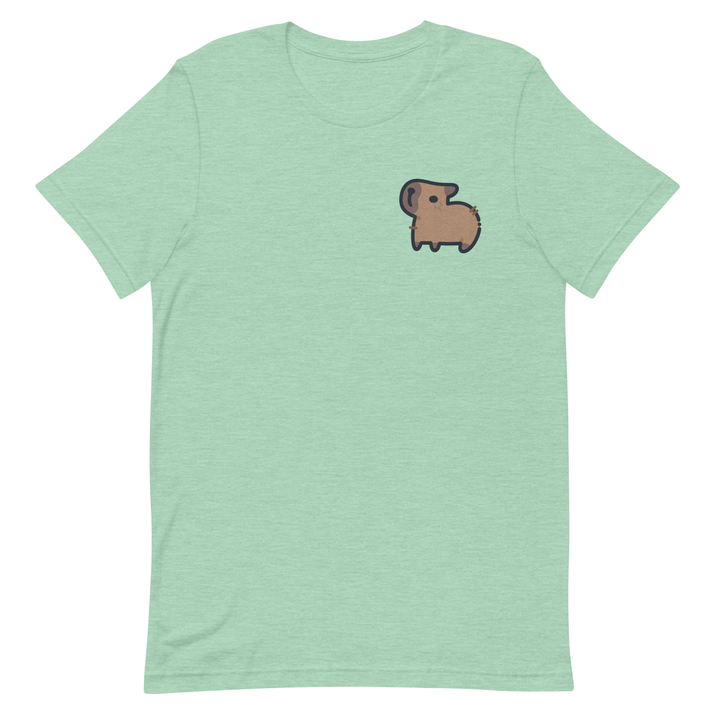 Capybara Embroidered T-Shirt