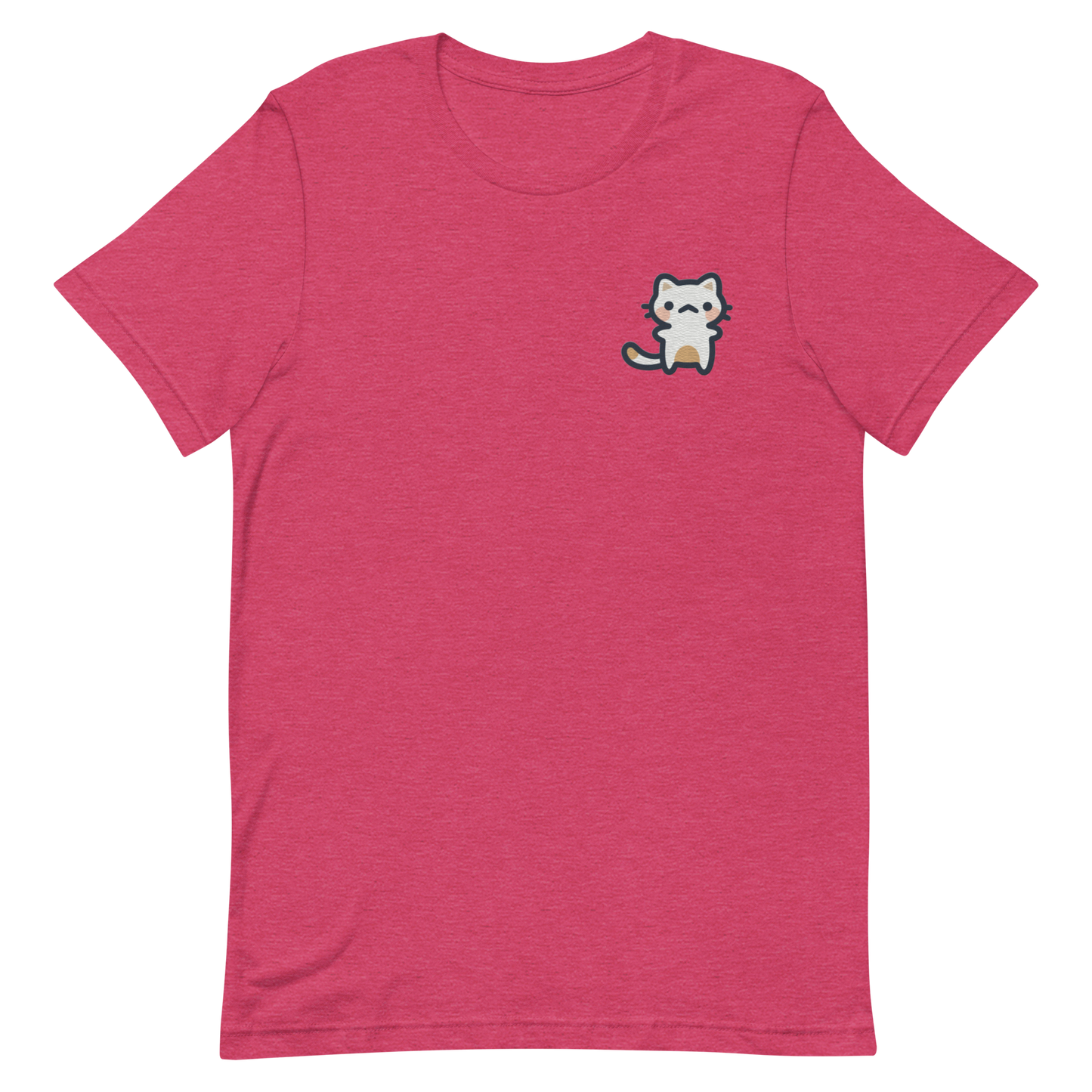 Cat Embroidered T-Shirt