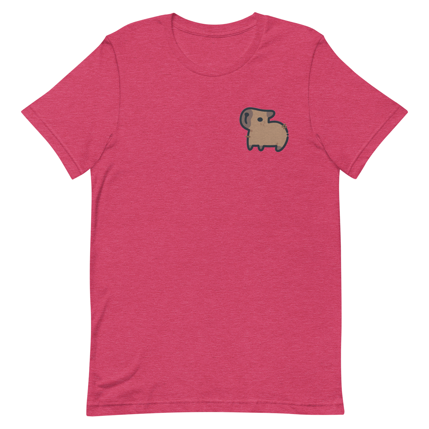 Capybara Embroidered T-Shirt