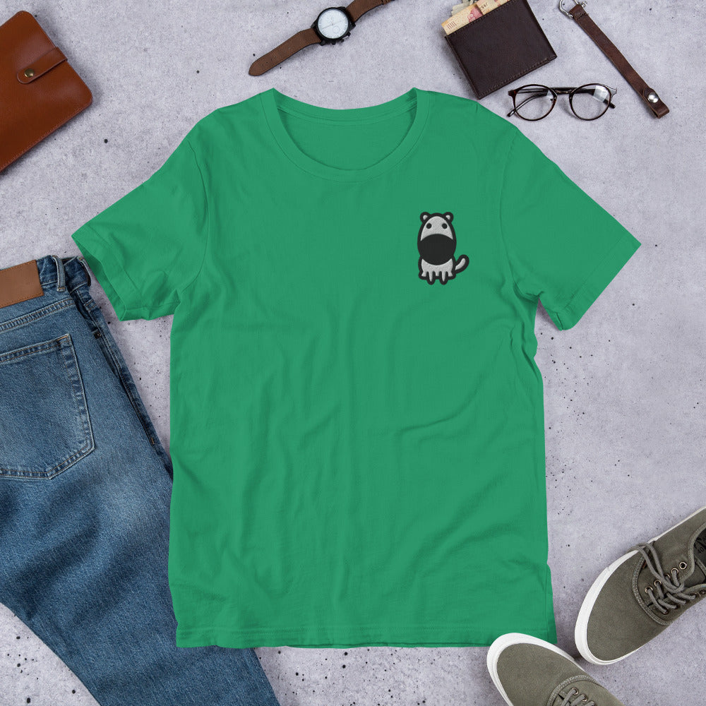 Dog Sniff Embroidered T-Shirt