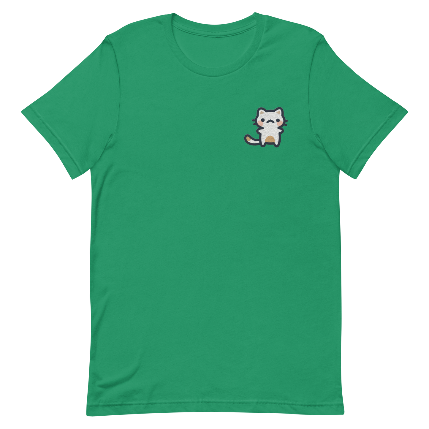 Cat Embroidered T-Shirt