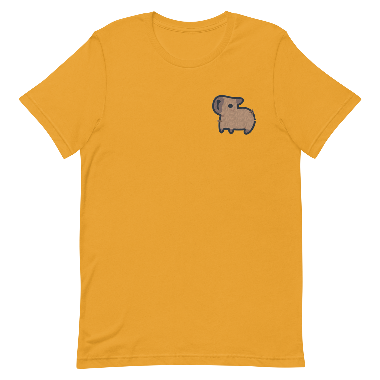 Capybara Embroidered T-Shirt