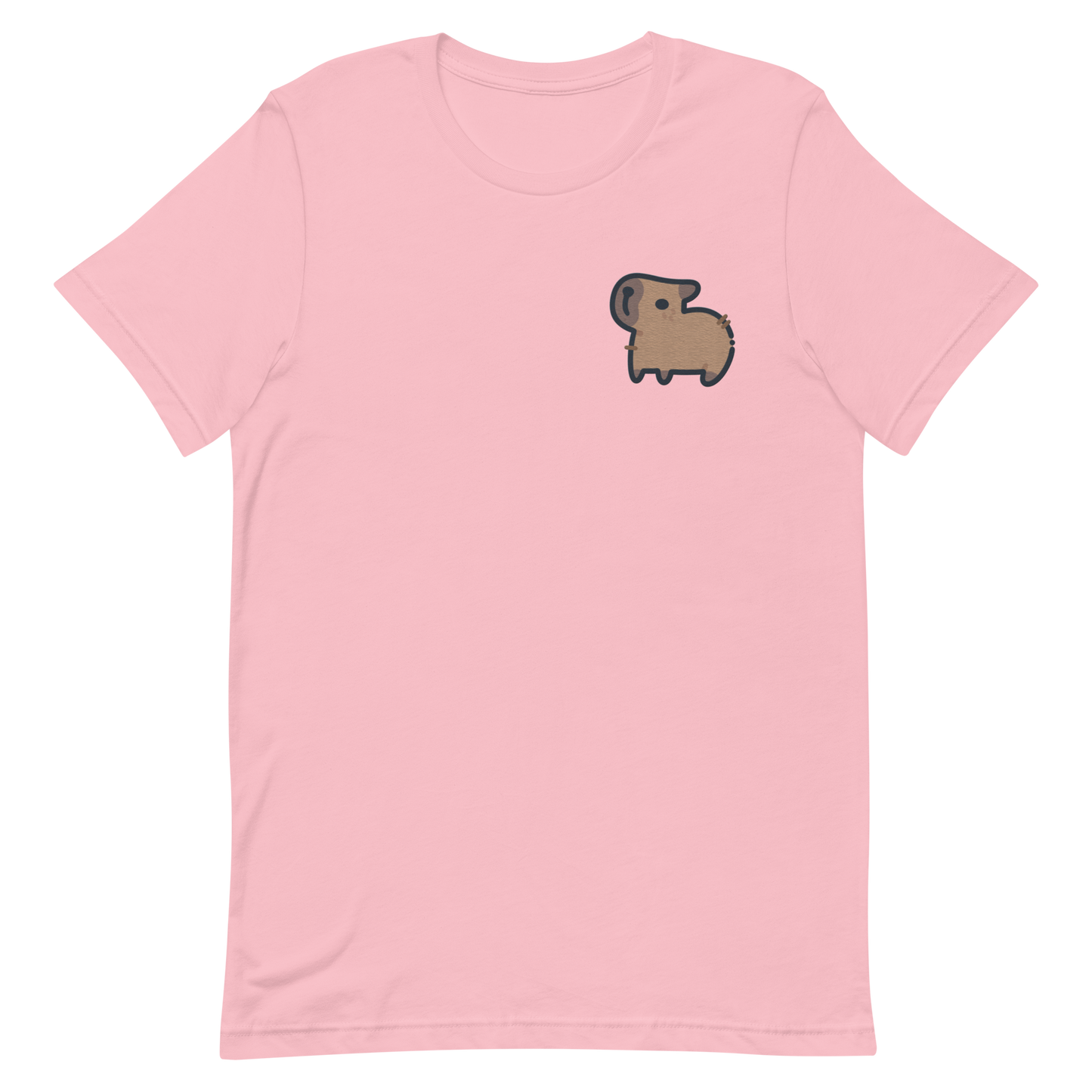Capybara Embroidered T-Shirt