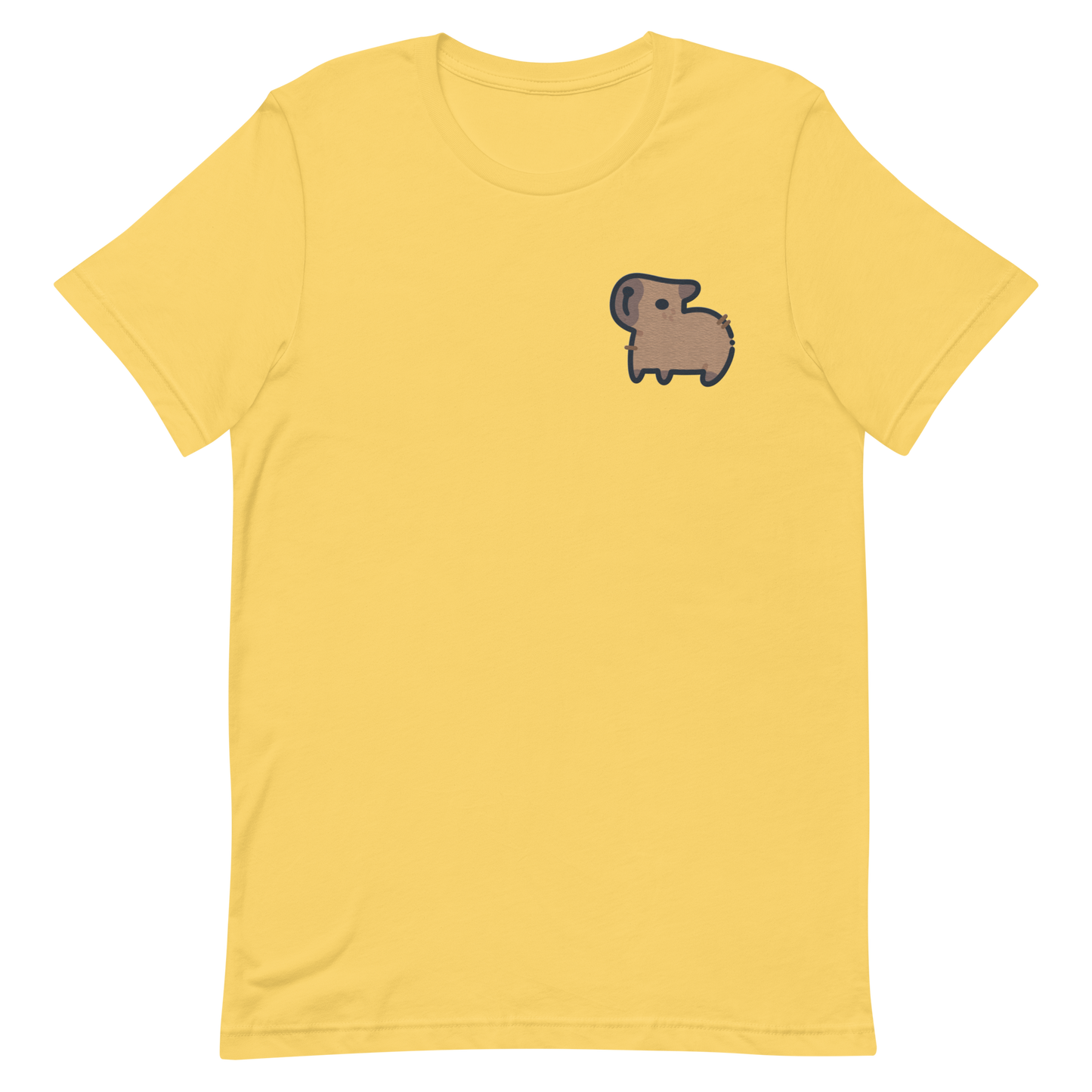 Capybara Embroidered T-Shirt