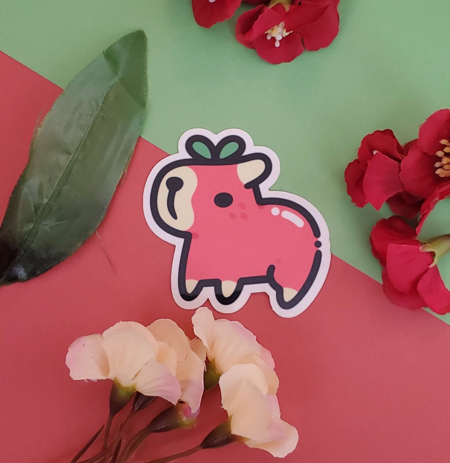 Capplebara Sticker