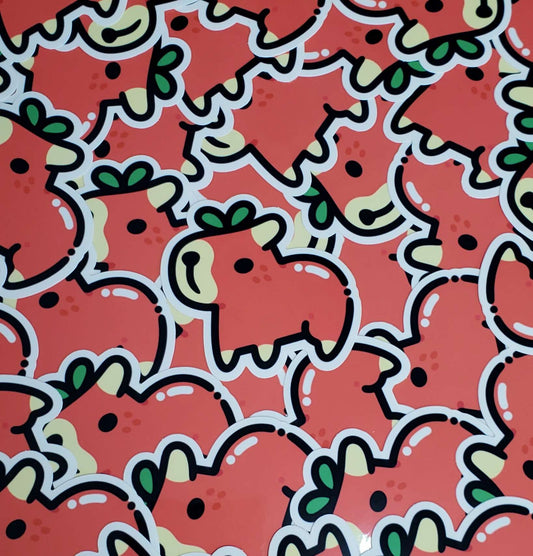 Capplebara Sticker