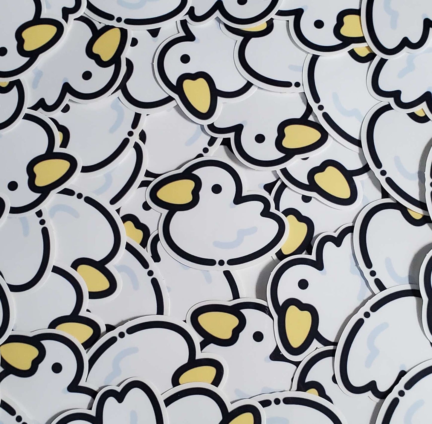 Duck Clear Sticker