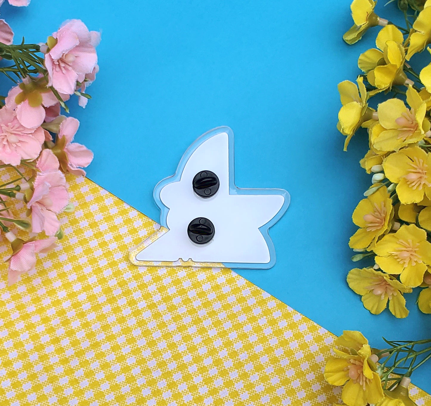 Axolotl Derp Acrylic Pin