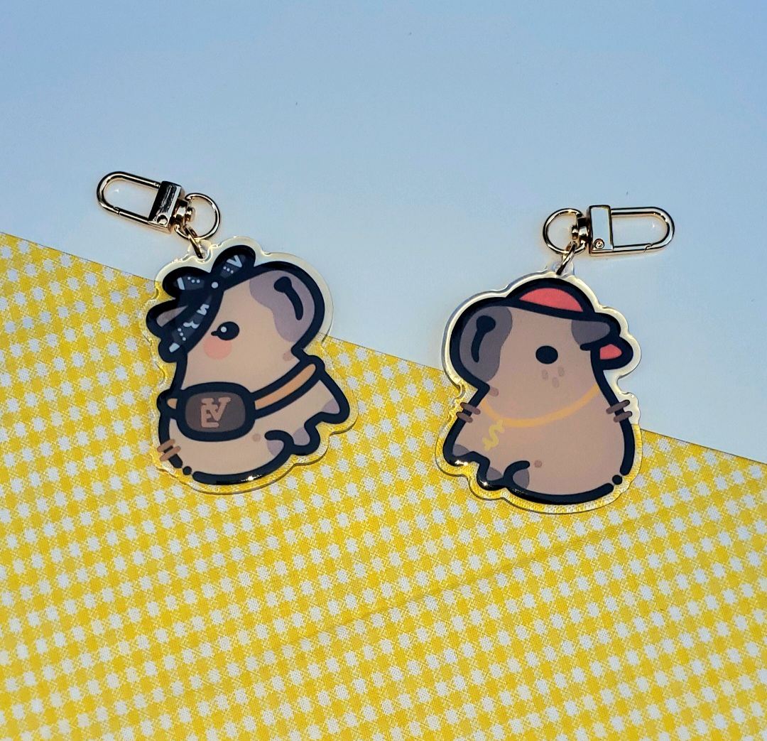 Capybara Drip Matching Charms