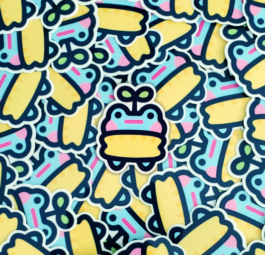Eepo The Frog Clear Sticker