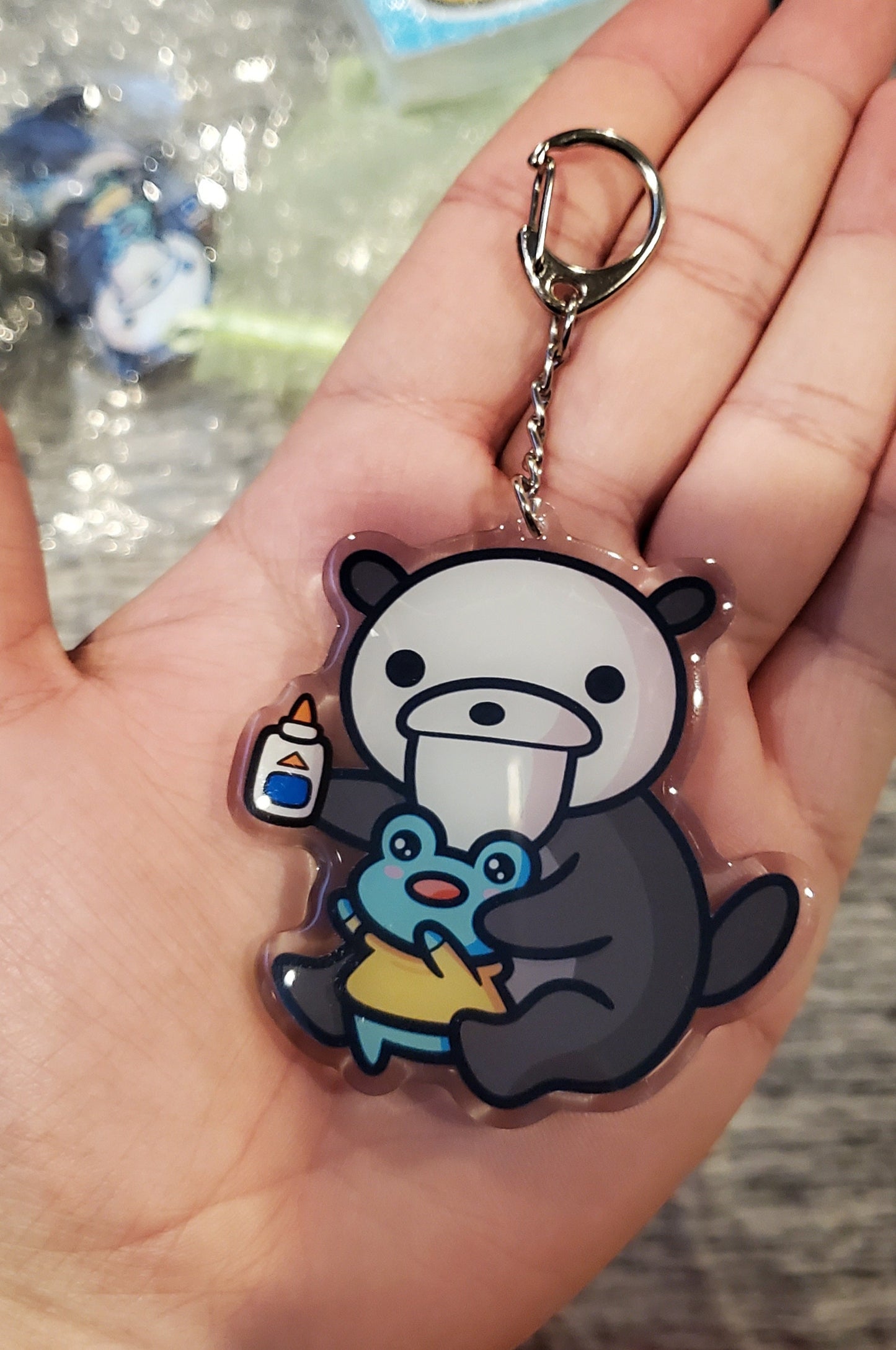 Frog & Otter Double Sided Charm
