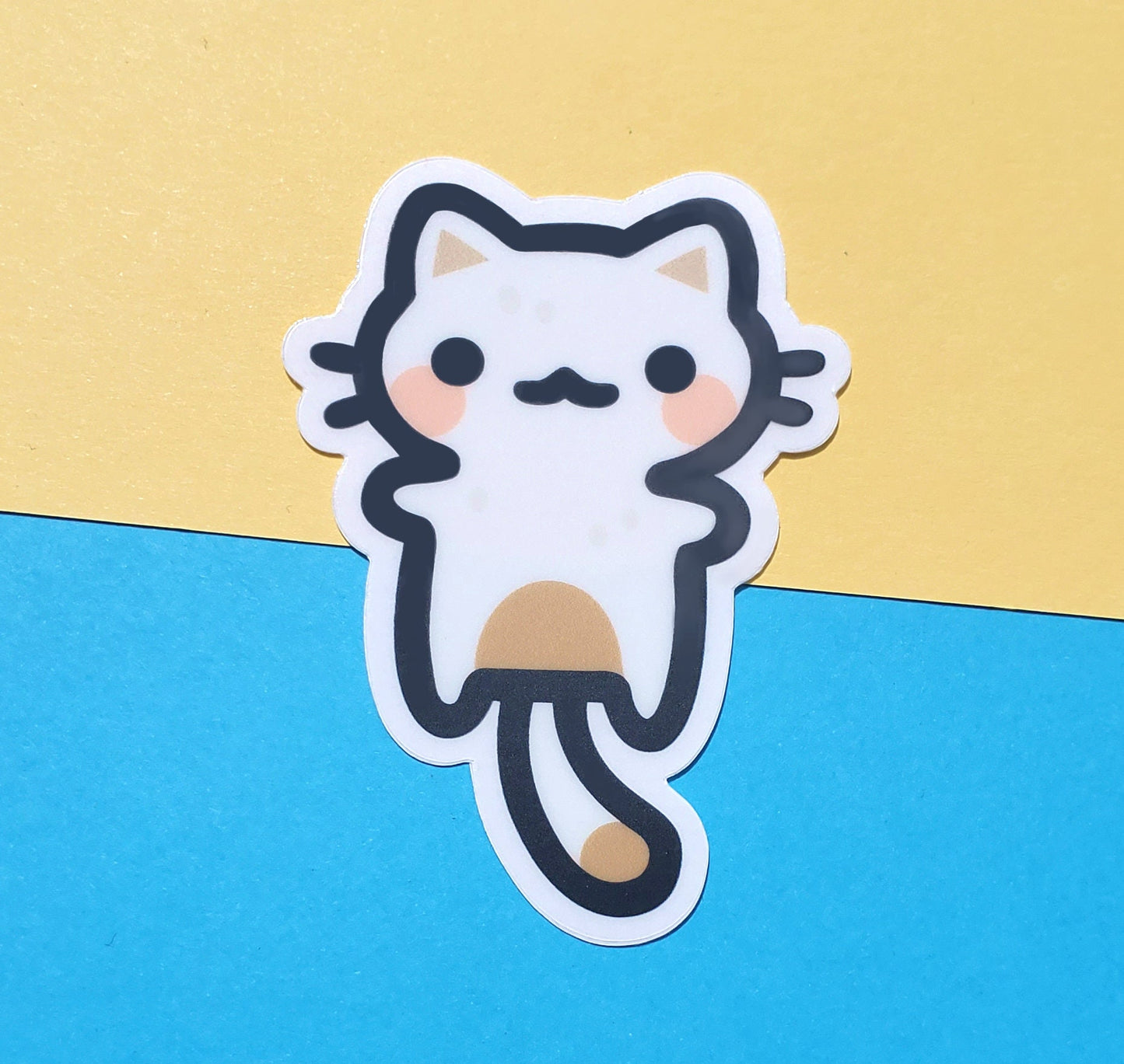 Cat Clear Sticker