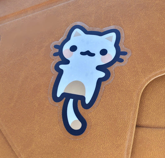 Cat Clear Sticker