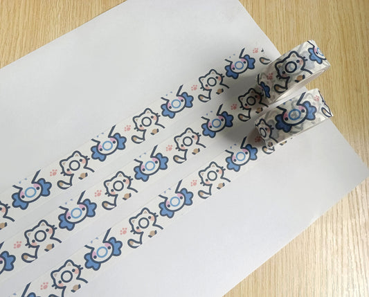 Cat & Axolotl Washi Tape